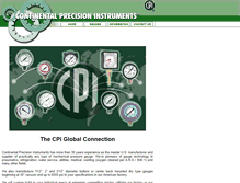 Tablet Screenshot of cpigauges.com